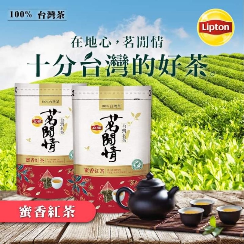 Lipton立頓茗閒情立體茶包 冷泡茶 香紅茶包【A1】