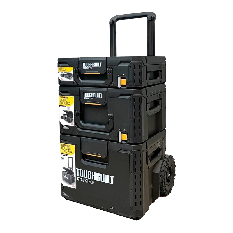 美國托比爾｜TB-3 工具箱經典（三件套） 拉桿工具箱 工具車 拉桿箱 TOUGHBUILT
