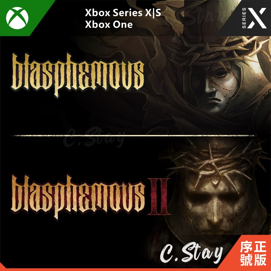 XBOX 褻瀆神明 Blasphemous 1 + 2 Bundle 遊戲  XBOX ONE SERIES X|S