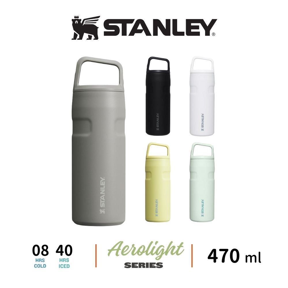 STANLEY  Iceflow Aerolight 隨行瓶 0.47L 輕重力系列【新色搶購中】