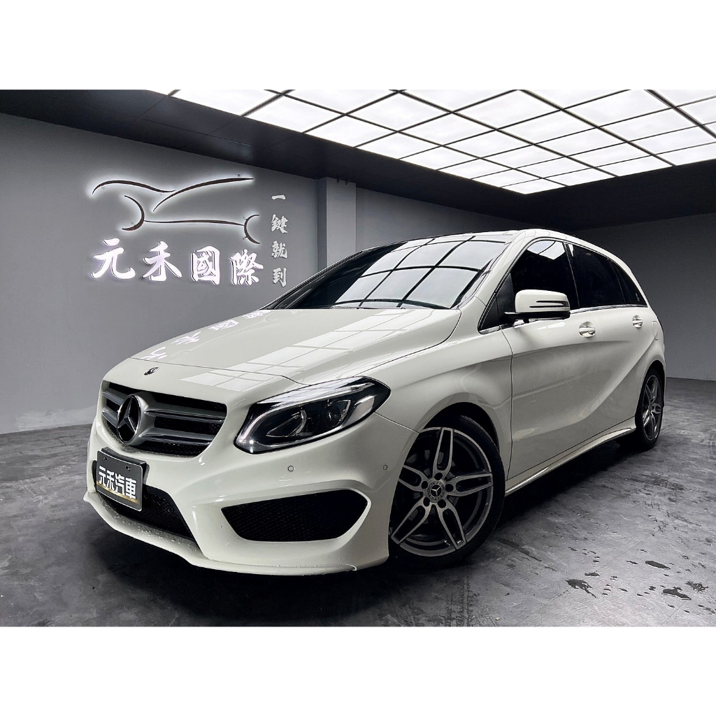 中古車 二手車【元禾阿龍店長】2019式 Benz賓士 B200 全景天窗/AMG鋁圈/低里程❗️實價認證車無泡水事故