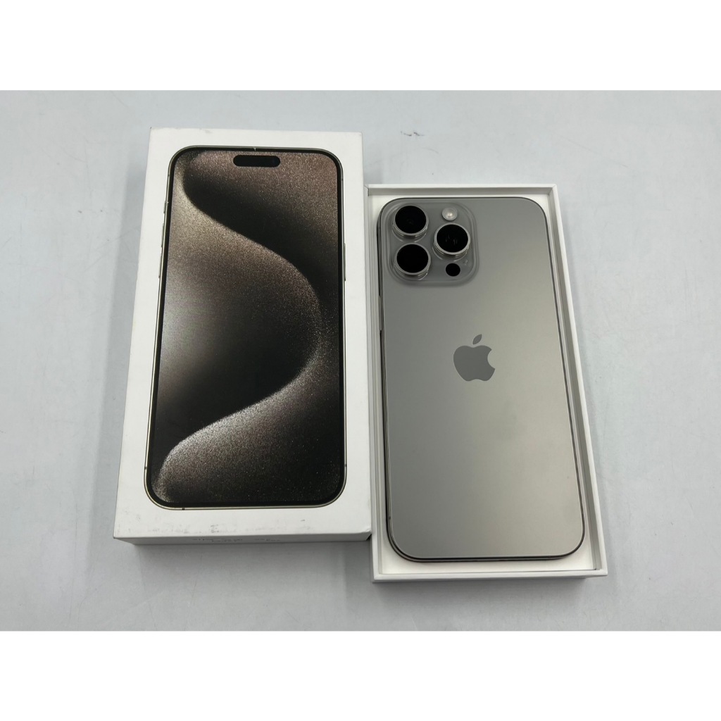 §轉機站§全新機 保固2025/4 盒裝 Apple iPhone 15 Pro Max 鈦金屬256G 原色66