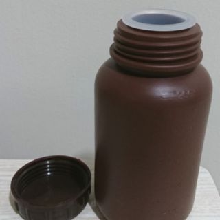 【台灣現貨】0120 HDPE茶色廣口瓶.寬口瓶.分裝瓶.塑膠瓶.耐酸鹼