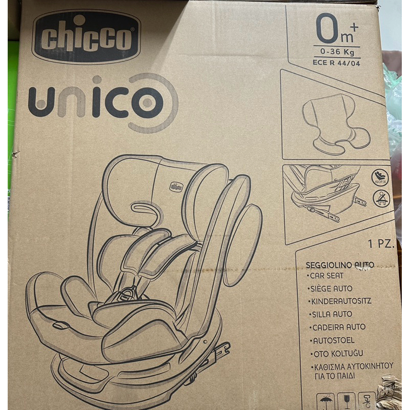 奇哥Chicco Unico Plus 0123 Isofit/seat4 0-12歲安全汽座