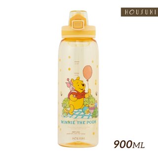 【HOUSUXI官方旗艦】迪士尼小熊維尼系列-Tritan彈蓋水瓶900ml