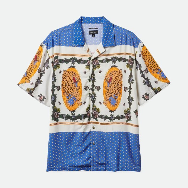 Brixton Bunker Reserve Fiesta S/S Camp Collar Woven Shirt 襯衫