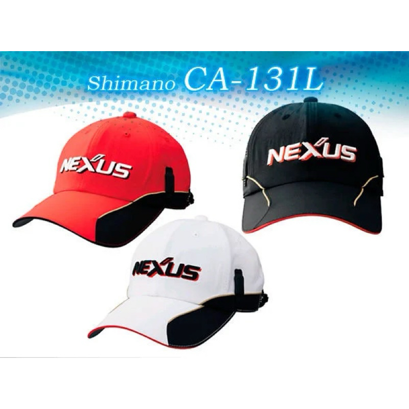 ◎百有釣具◎SHIMANO NEXUS CA-131L 透氣/撥水 釣魚帽 偏光鏡固定設計 黑色 ～立體刺繡  附帽夾