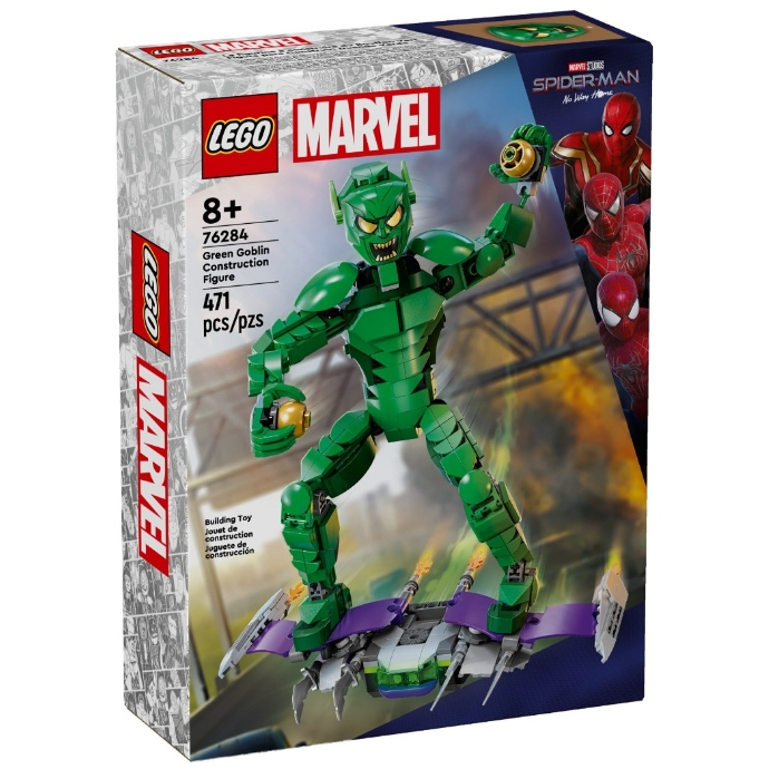 【夢想站】特價 LEGO 76284 綠惡魔 漫威 Marvel 蜘蛛人系列反派角色 經典人物  綠惡魔 全新正版