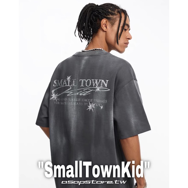 [A$AP STORE]STK SmallTownKid ”艾志恆Asen品牌” 水洗蠟染 四芒星 短袖
