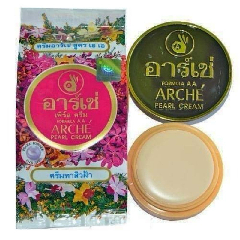 泰國原裝進口珍珠膏美白霜Arche pear cream 3gr