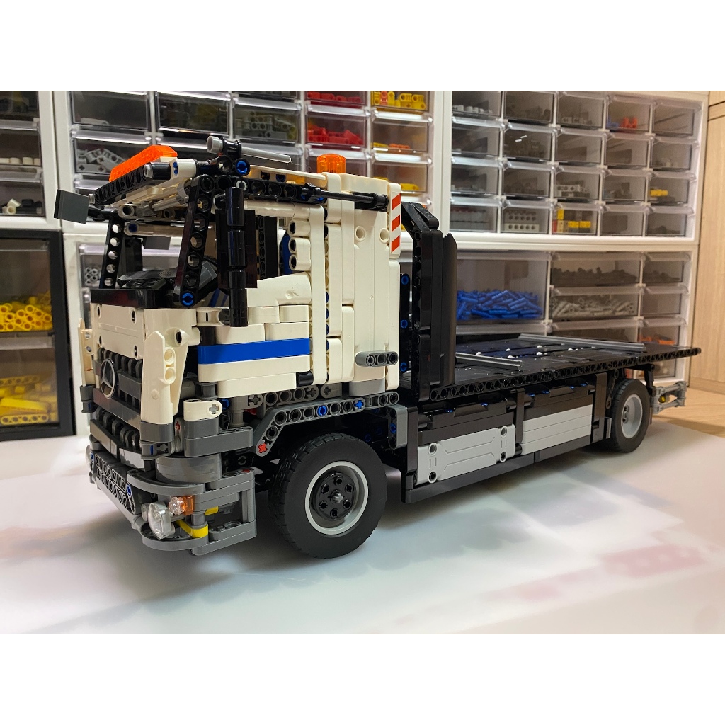 [MT]Lego technic moc 賓士平板卡車