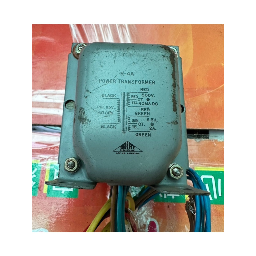 WhiteNoise愛樂人]Triad R-4A 500vct,6.3V 電源 變壓器 新品 一個