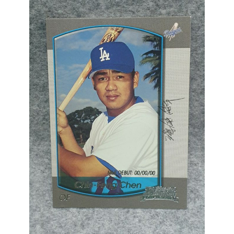 老卡購買前請看圖(2) 2000 Bowman #17 陳金鋒 Chin-Feng Chen - Dodgers