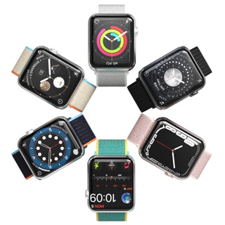 Apple Watch Ultra 錶環│韓國 MIAK 柔軟尼龍編織 魔鬼氈 輕量錶帶