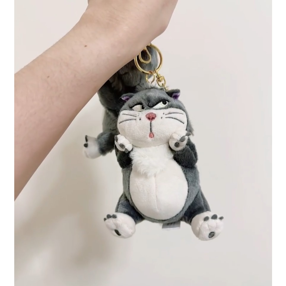 ✨現貨✨日本迪士尼 迪士尼商店 貓咪日 路西法 魯西佛 仙履奇緣 吊飾 鑰匙圈