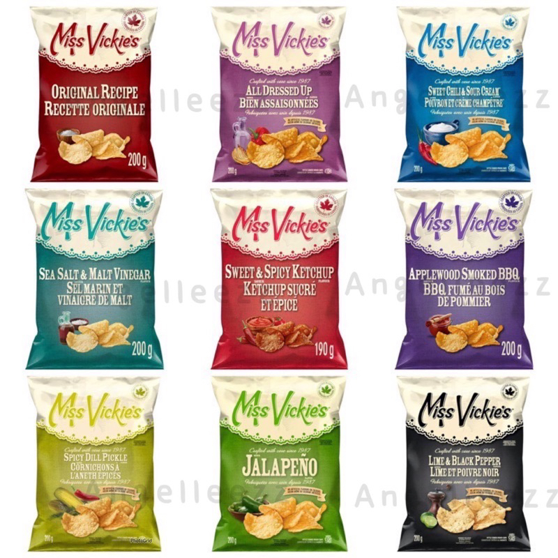 /11抵台🇨🇦加拿大 Miss Vickie’s 洋芋片 🥔 薯片 脆餅乾 200克