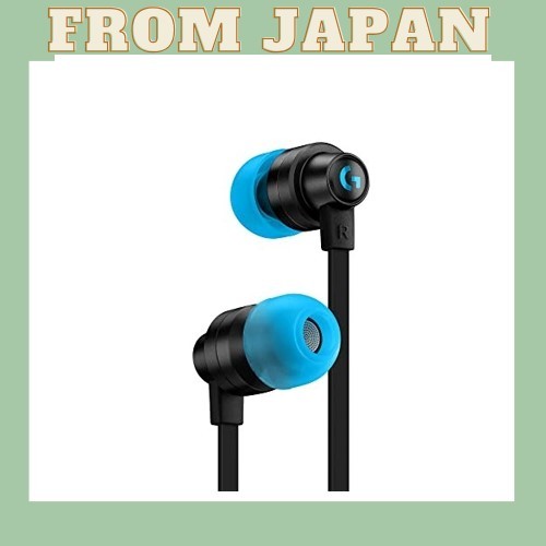 [直接日本] 羅技 G （Logitech G） G333 遊戲耳機有線耳機黑色線控麥克風 3.5 毫米 USB-C 音