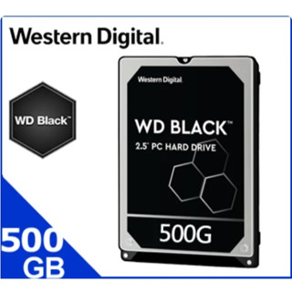WD【黑標 7mm】500GB 2.5吋電競硬碟(WD5000LPSX)
