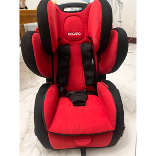 7.5成新 德國原裝RECARO成長型安全座椅汽座 紅黑色汽車座椅