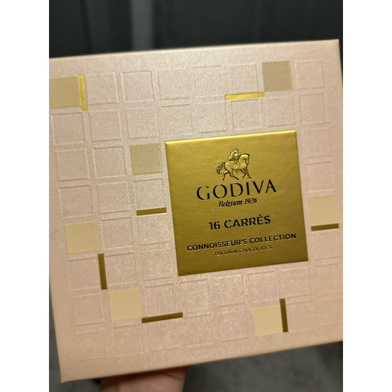 GODIVA 片裝72%黑巧克力禮盒16片裝