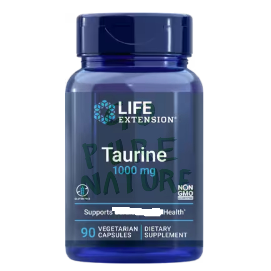 Life Extension 牛磺酸 Taurine 1000mg 90粒 素食膠囊 代購已到貨 陳博士