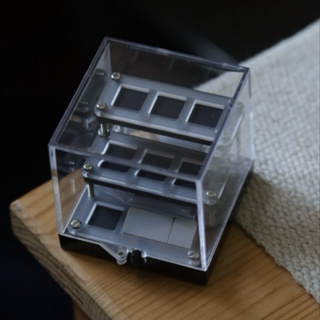 【Room67礦石】礦物標本疊裝組合 微觀景物盒 5.2公分 礦標盒 公仔盒 塑膠盒 模型盒