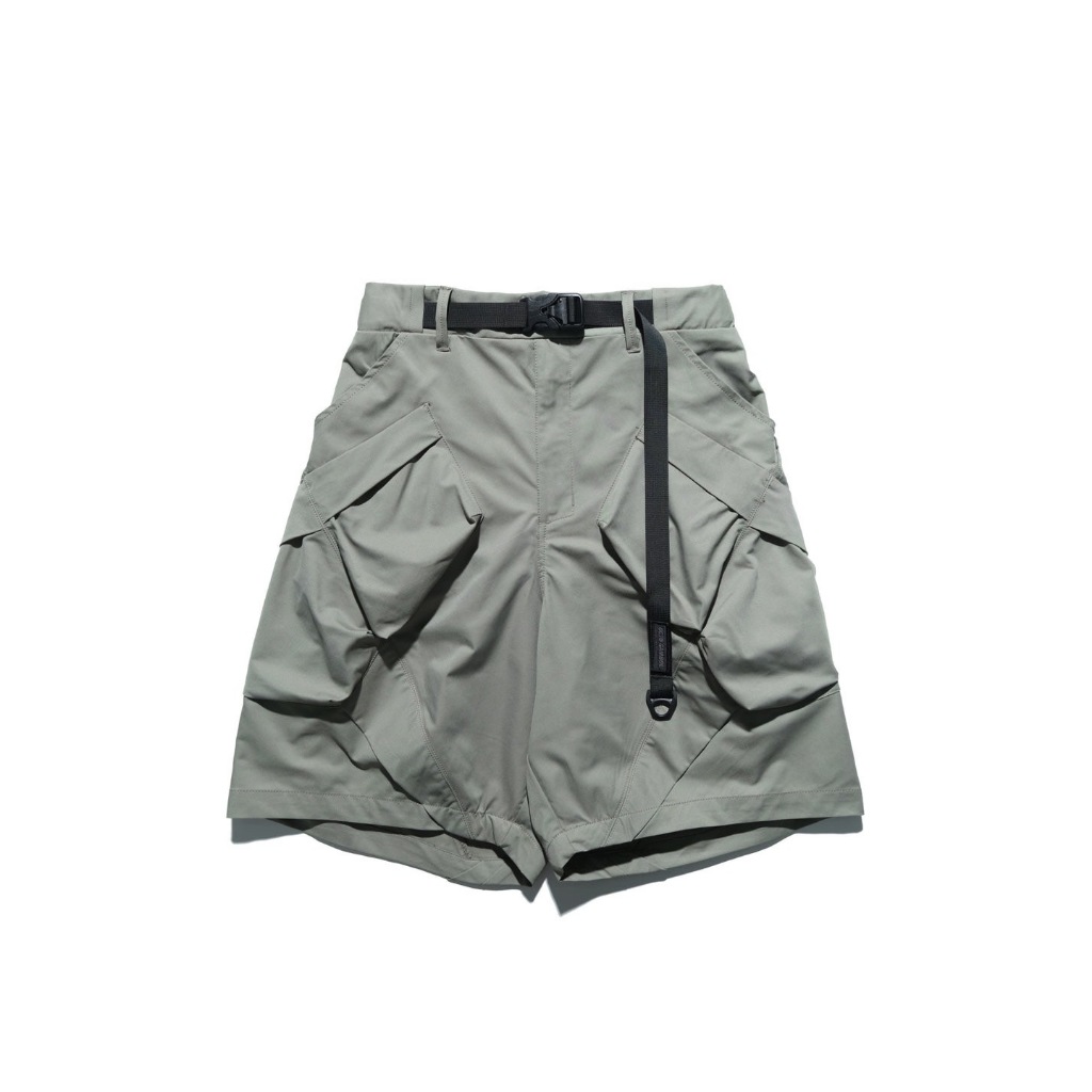 【P.COAST LAB 】OCTO GAMBOL Radial Visor Shorts (Sage Green)