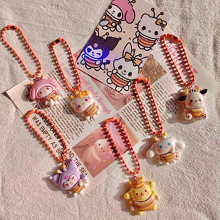 🍡手作🍡ins可愛三麗鷗小橘蜜蜂🐝系列吊飾💗