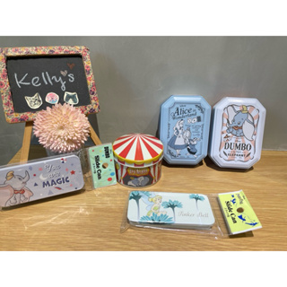 🦖現貨🦖日本直送 迪士尼 小鐵盒 愛麗絲 小飛象 維尼
