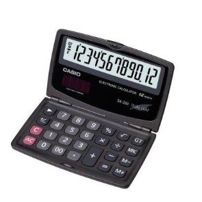 casio 卡西歐計算機 國家考試機型 折疊型SX-220
