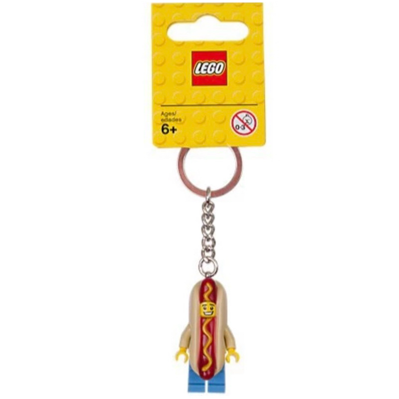 ［現貨1］全新樂高LEGO853571 鑰匙圈 熱狗人
