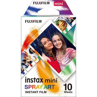 富士 Fujifilm instax mini spray Art FILM 噴畫藝術 底片 相紙 拍立得 一盒10張