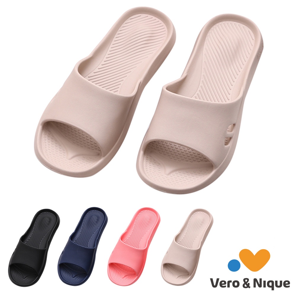 【維諾妮卡】超輕量 無壓生活拖鞋(4色) 台灣製 類氣墊專利設計 舒壓減震 輕量材質 防水輕便