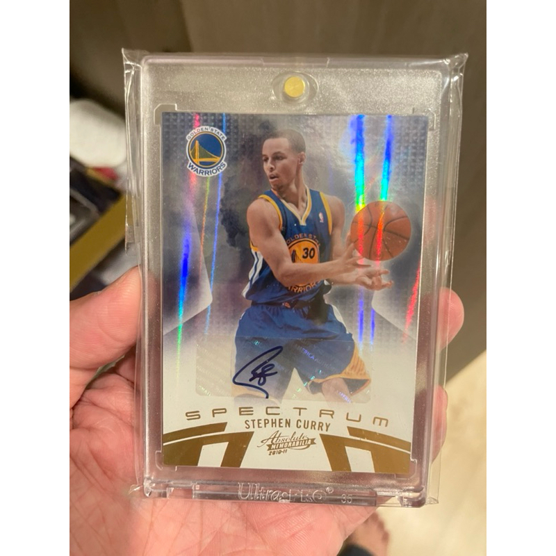 2010 panini Stephen Curry 限量49張 簽名卡