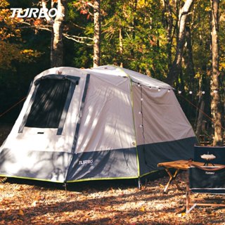 【TURBO TENT 】 Nomad 270 淺灰色-遊牧民族六人帳強化版 帳篷