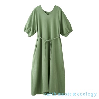 earth music&ecology 拉克蘭袖挖洞洋裝(LA42L0H0200)