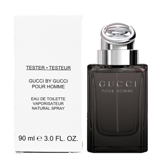 ☆MOMO小屋☆ Gucci by Gucci Pour Homme 男性淡香水 90ml TESTER-環保盒有蓋