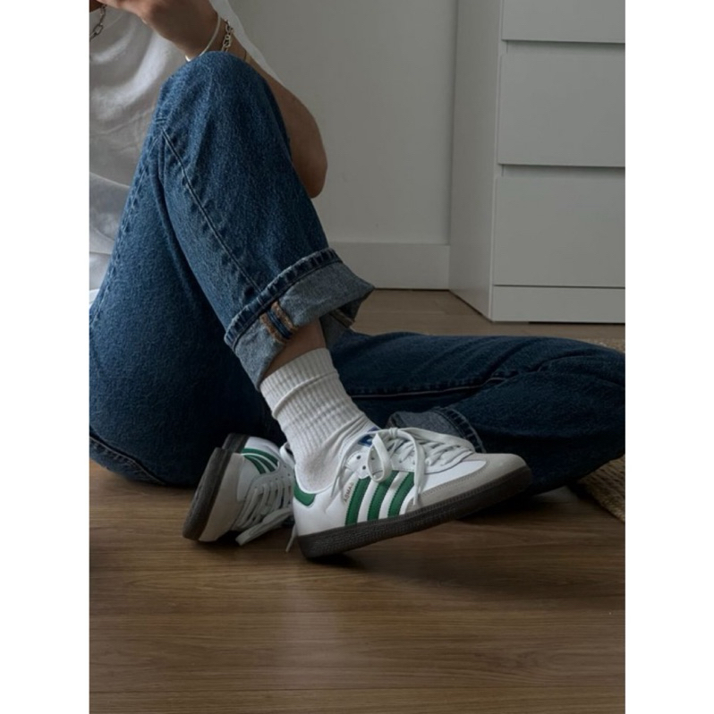 Adidas Samba OG White Green IG1024