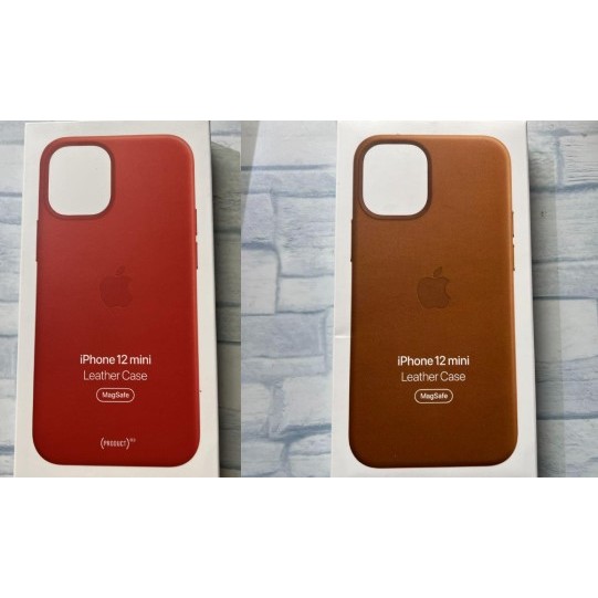 [日本直送]全新未拆 蘋果原廠Apple iPhone 12 | 12Pro | 12mini專用 皮革保護殼