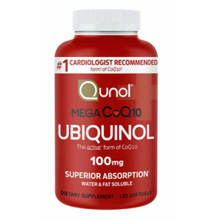 ♡*ﾟ現貨*☆(2027/08)*美國好市多 Qunol CoQ10輔酶 水溶性脂溶性 100mg 120粒