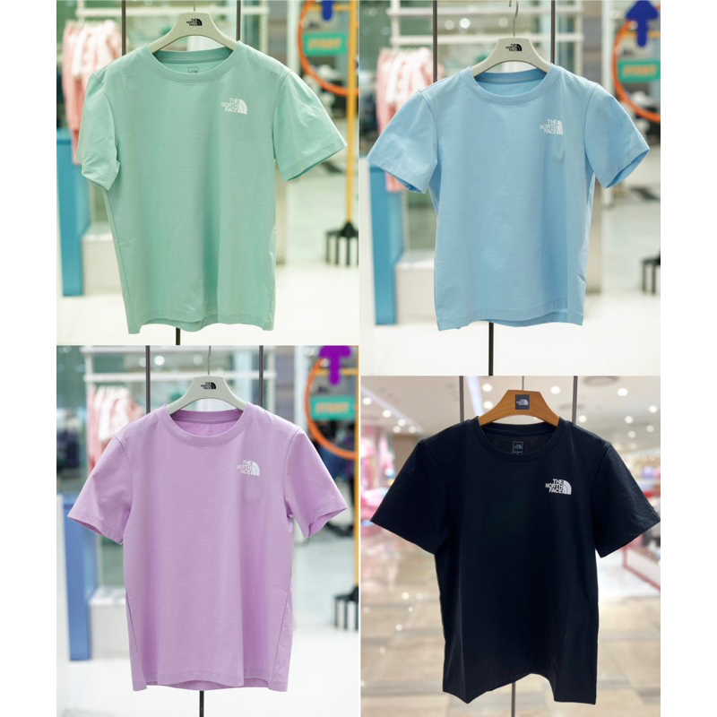 預購🇰🇷韓國購回🇰🇷The north face kids北臉童裝經典小logo短袖上衣短tee新色 100-150cm