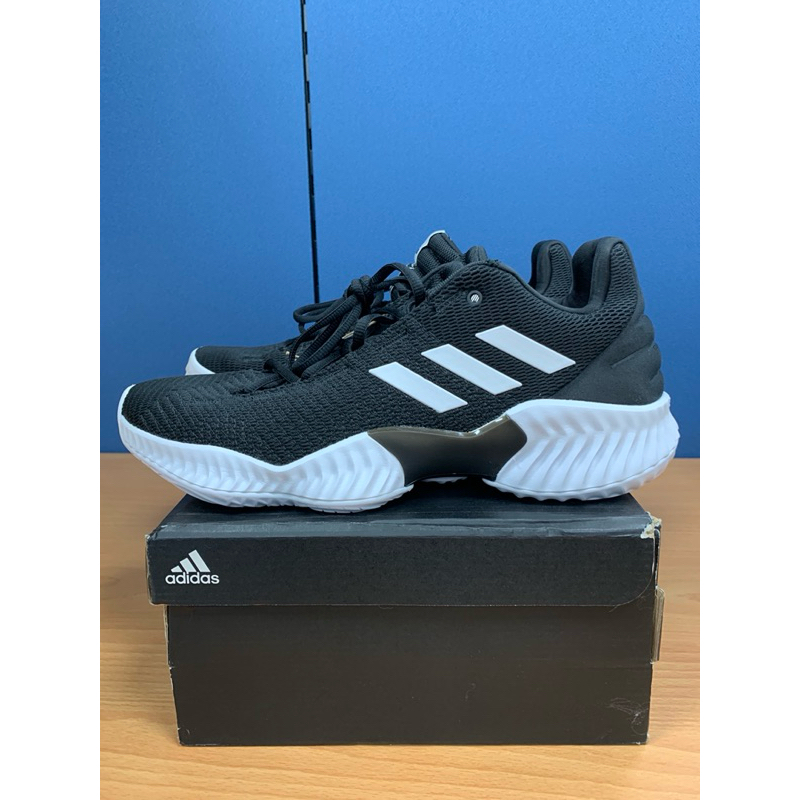 Adidas 愛迪達 Pro bounce 2018 low 黑 籃球鞋