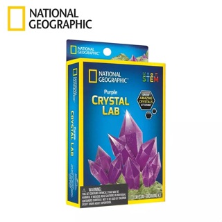 National Geographic國家地理 晶透奇蹟/紫水晶成長套組 兒童玩具