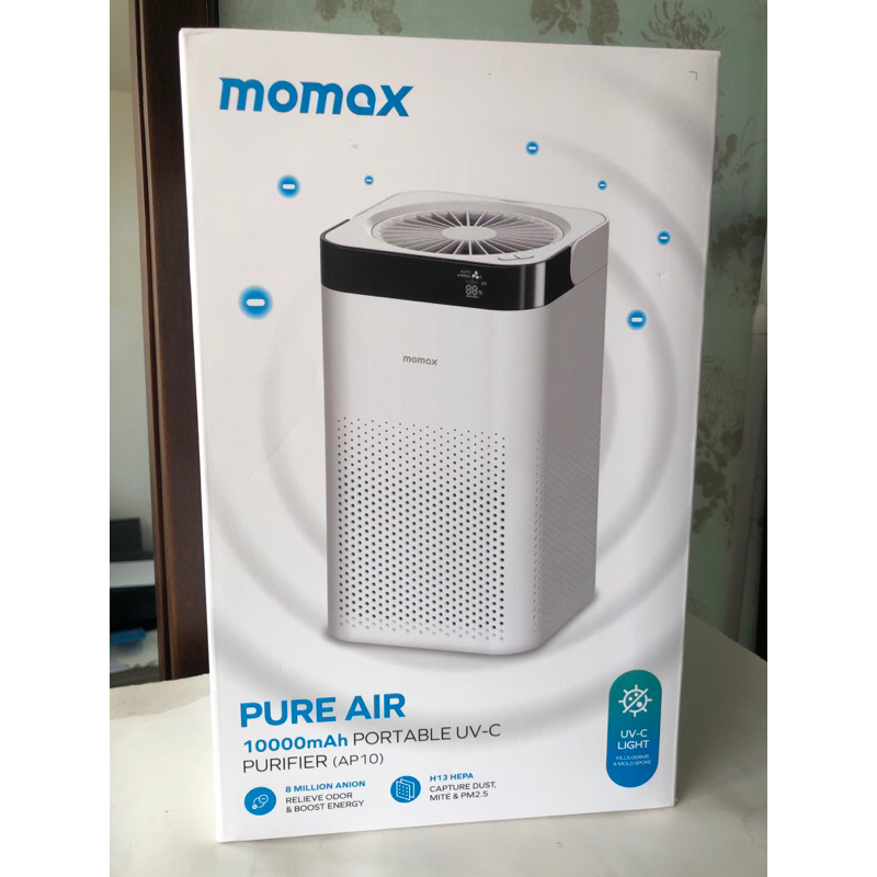momax無線可攜式負離子空氣清淨機