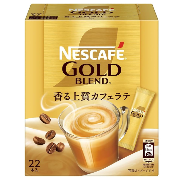 《現貨》日本境內版 NESCAFE GOLD BLEND 雀巢金牌 低卡 三合一 咖啡 10入 22入