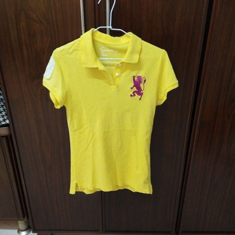 黃色Polo衫M號二手商品