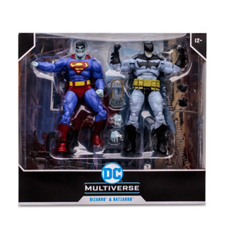 「玩具爽雙」 全新 現貨 麥法蘭 DC Multiverse 比札羅 Bizarro Batzarro 2入組