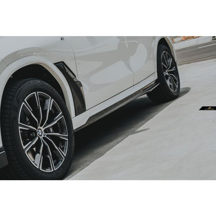 【Future_Design】BMW G06 X6 LCI 小改款 升級 FD 品牌 高品質 碳纖維 卡夢 側裙定風翼