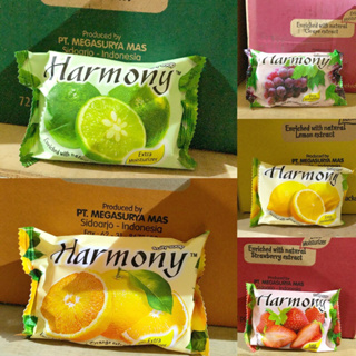 Harmony 香皂 75g 水果香皂 香皂 沐浴 洗澡 沐浴乳 葡萄香皂 草莓香皂 柑橘香皂 萊姆香皂 檸檬香皂