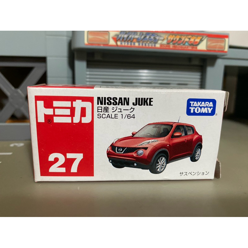Tomica 多美 no. 27 Nissan Juke 紅色